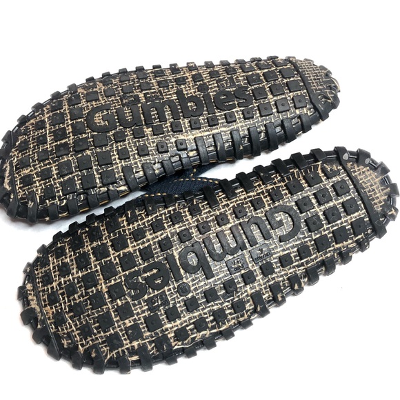 Gumbies Islander canvas flip flop dark denim sandals - Picture 6 of 6